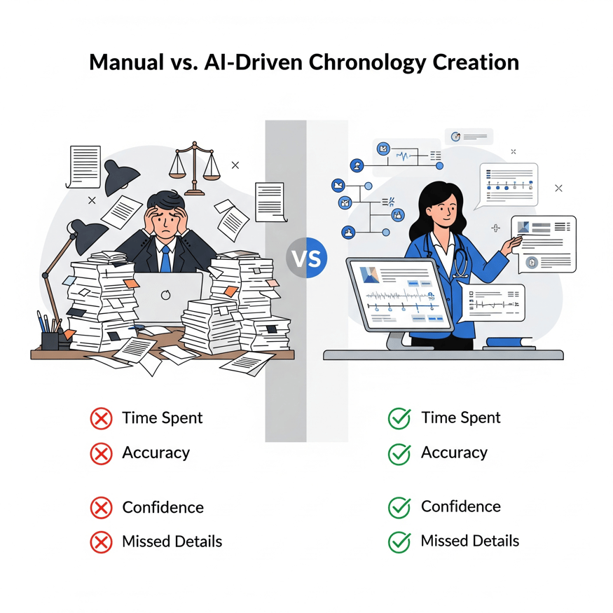 how to prepare a medical chronology